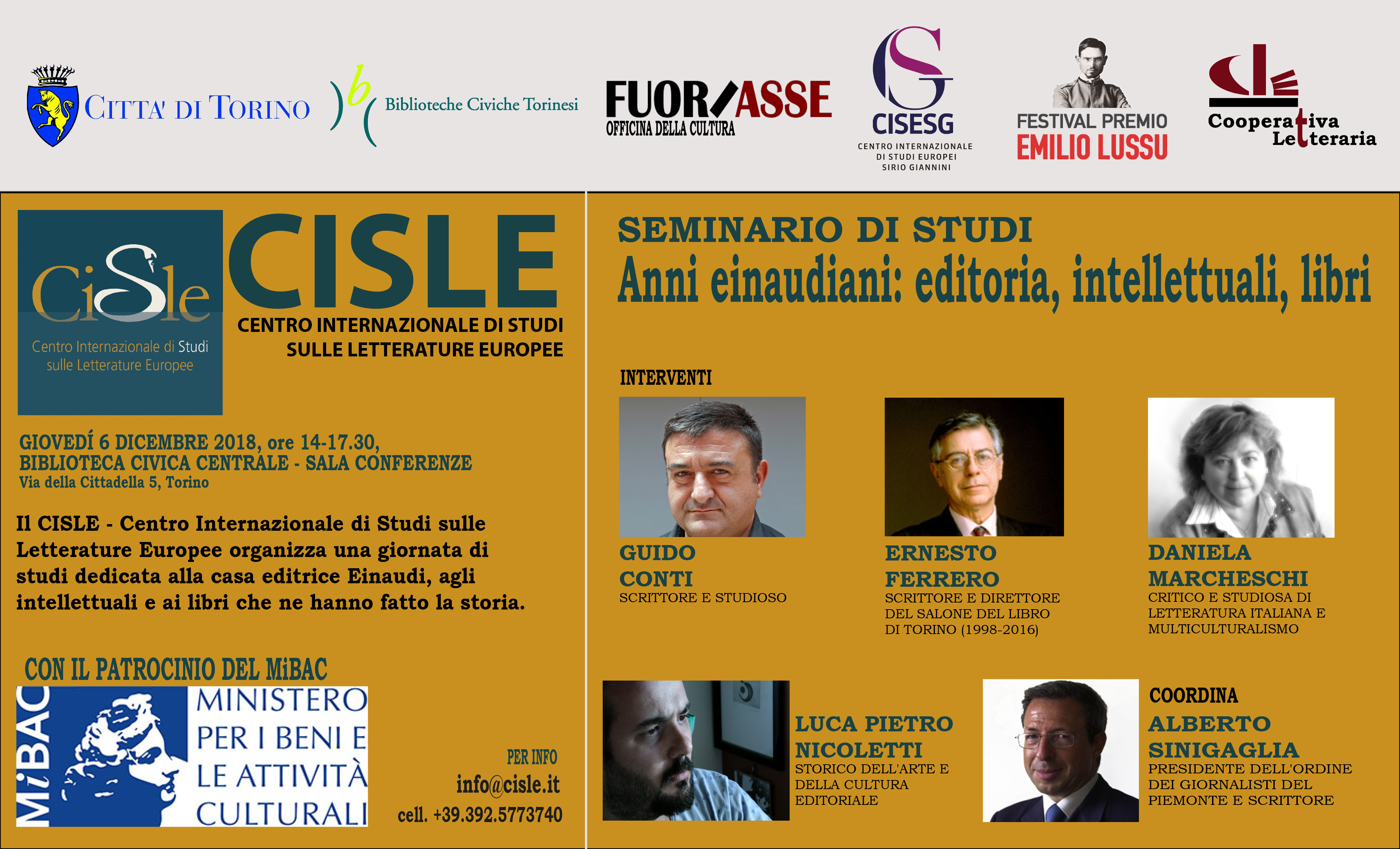 Locandina dell'evento